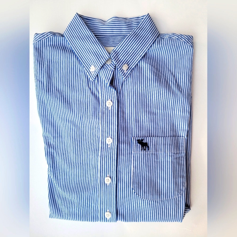 Abercrombie kids boys shirt size xl button down